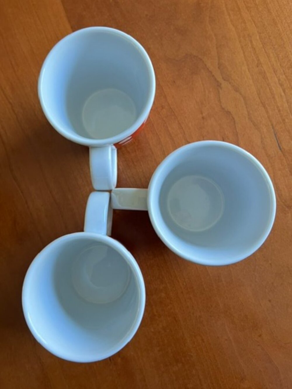 VTG Bodum Red & White Polka Dot Ceramic Coffee Tea Mug - Set of 3 - Picture 10 of 10